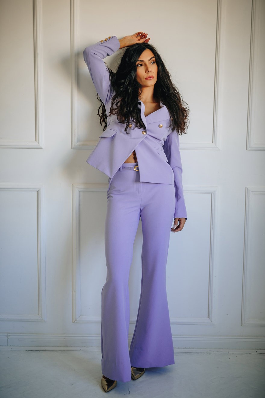 Žensko odelo, Ljubičasto