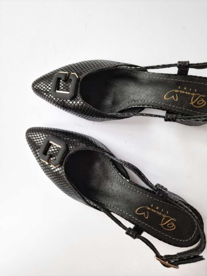 Ženske sandale Edita, Crne