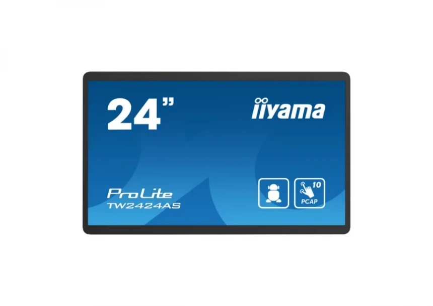 IIYAMA Interaktivni ekran LED TW2424AS-B1 23.8”, In-cell PCAP, 10pt