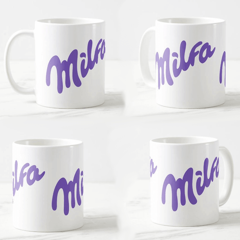 Keramička šolja Milfa, 330ml, Bela