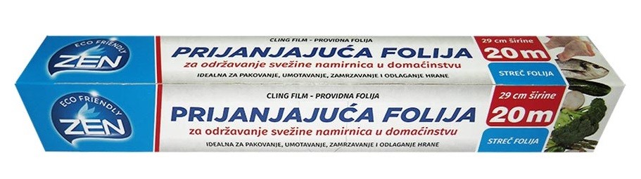 Zen Streč folija, Prianjajuća, 29 cm, 20 m