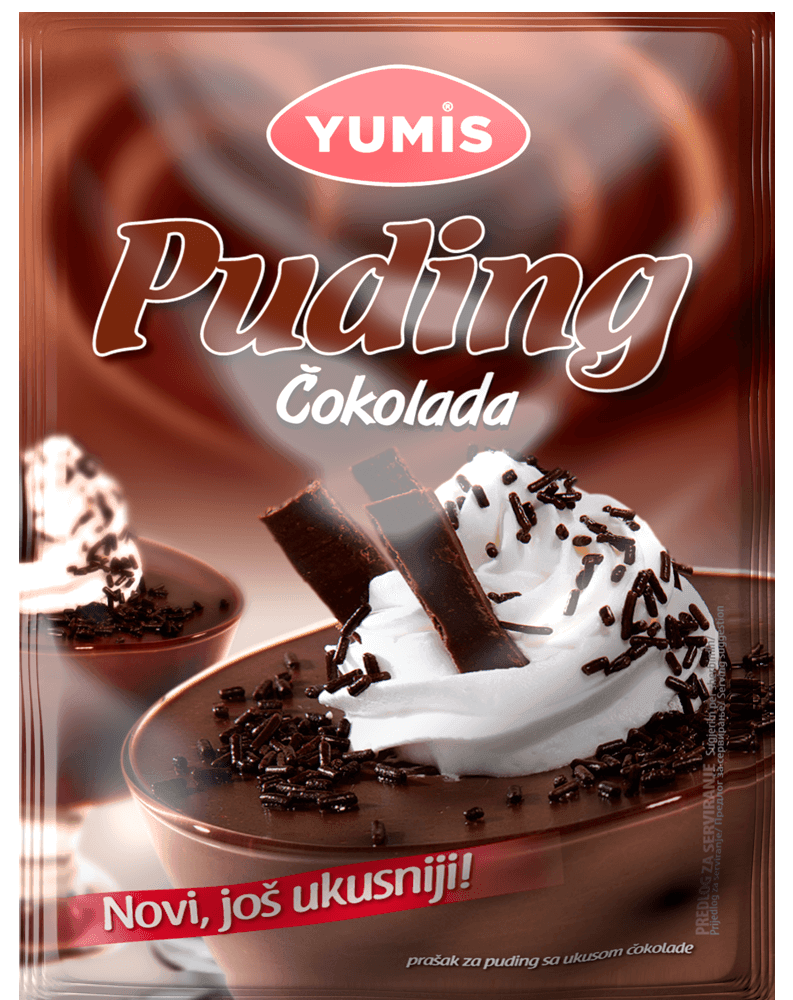 Yumis Puding, Čokolada, 40g