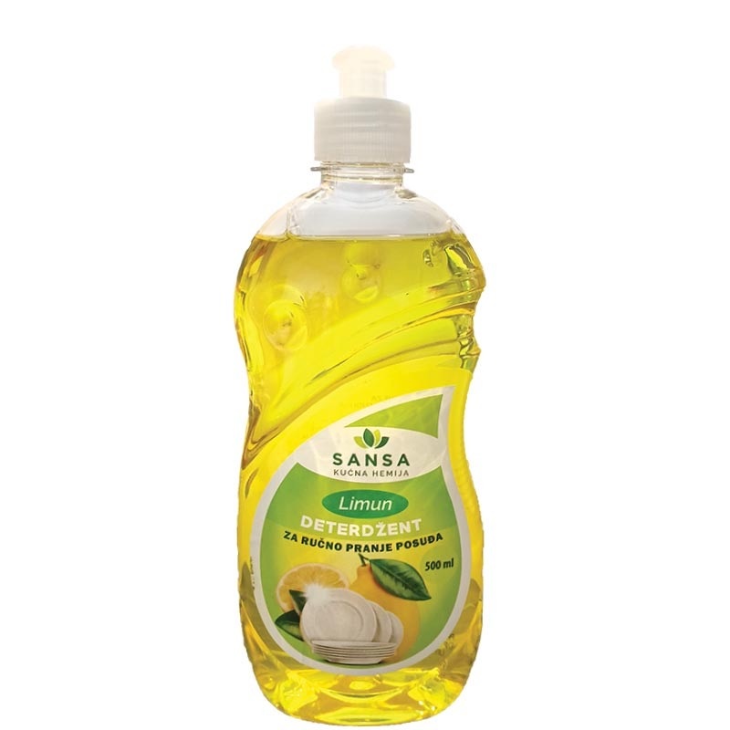 Sansa Deterdžent za pranje sudova Limun, 0.5l