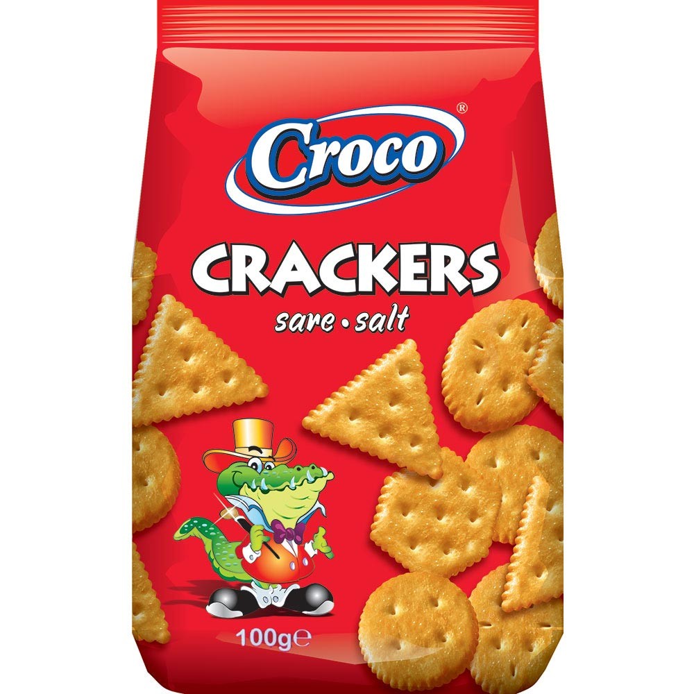 As Velpro Croco krekeri, Slani, 100g