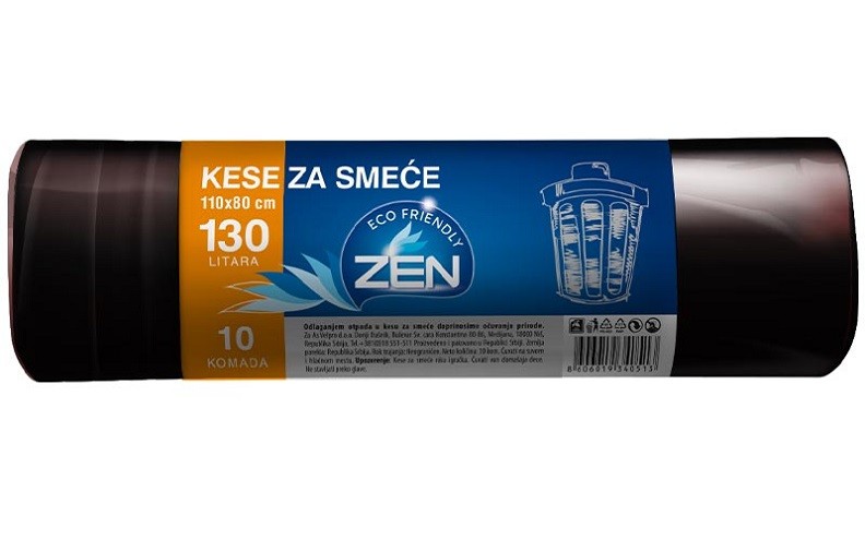 Zen Kese za smeće, 130 l, 10 komada