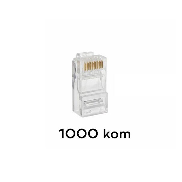 Konektor RJ45 CAT5 8P8C JWD-C1, 1000 komada
