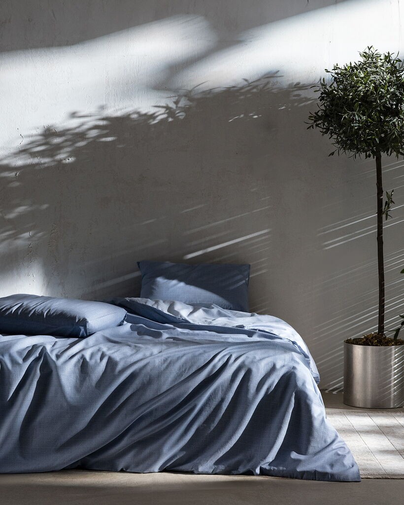 Madame Coco Set posteljine Odette, 160x220cm, Tamnoplavi