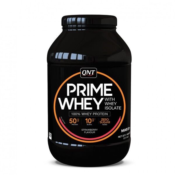 QNT Protein Prime Whey, Jagoda, 908g