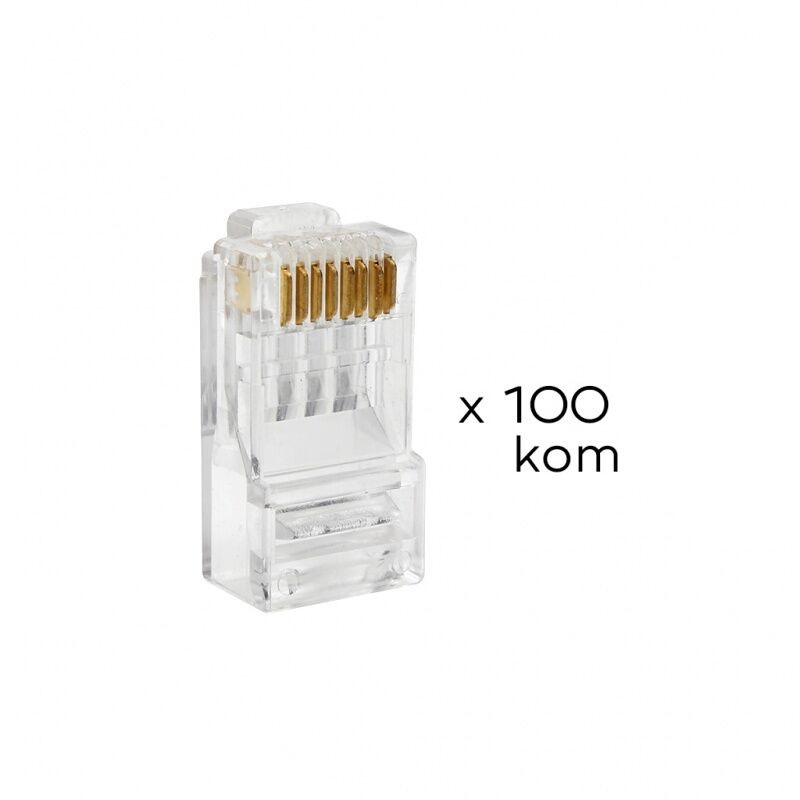 Konektor RJ45 CAT6 8P8C JWD-AD81, 100 komada