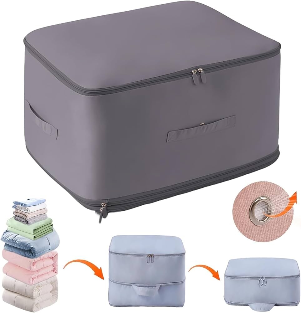 Torba za odlaganje, Samokompresujuća, Siva