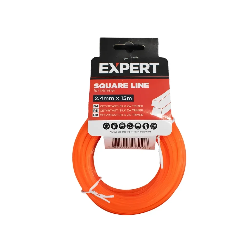 Expert Silk za trimer četvrtasti, 2.4mm x 15m