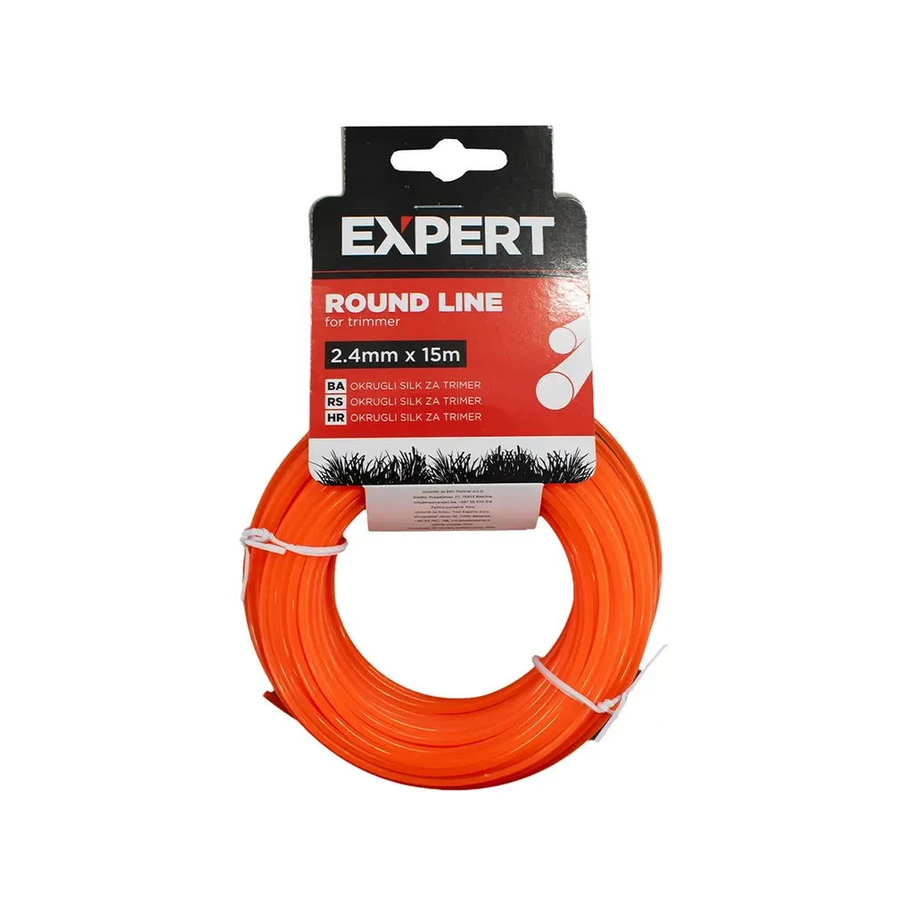 Expert Silk za trimer okrugli, 2.4mm x 15m