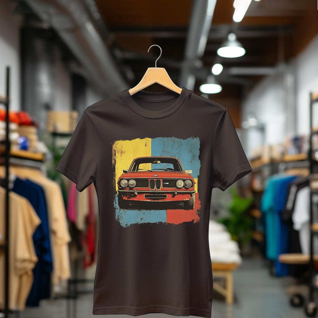 Camiseta Majica sa štampanim printom Cam 829, Ženska, Čokolada