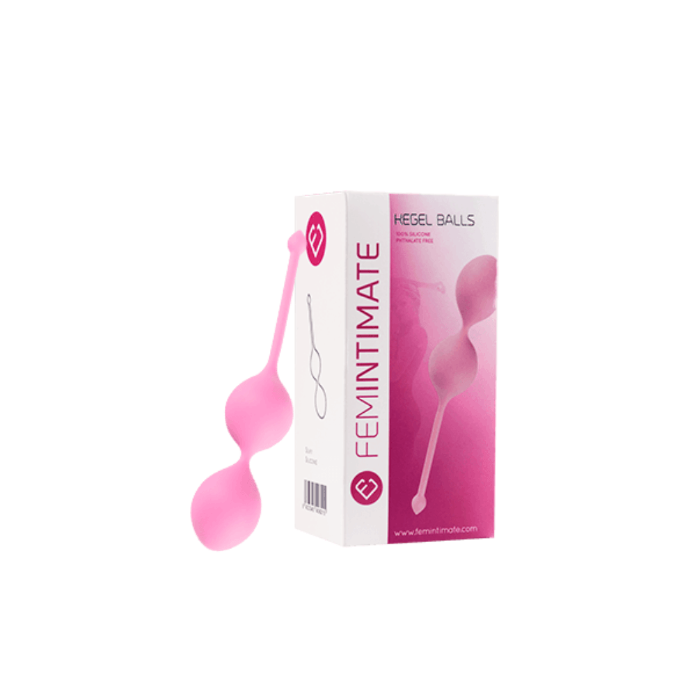 FemIntimate Vaginalne kuglice Kegel Balls, 18cm, Roze