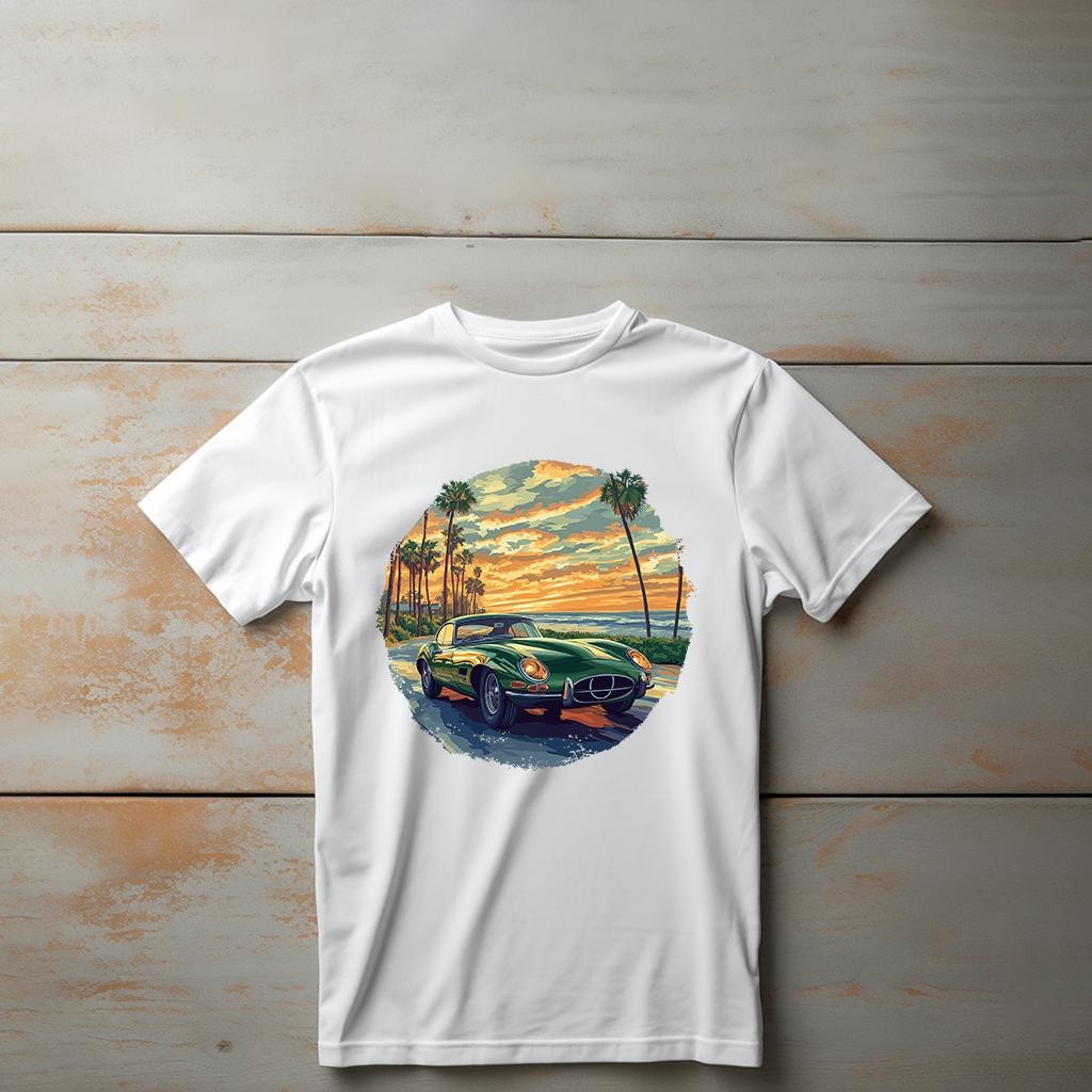 Camiseta Majica sa štampanim printom Cam 835, Dečija, Bela