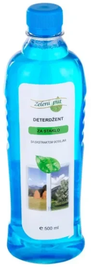Zeleni put Deterdžent za staklo, 500ml