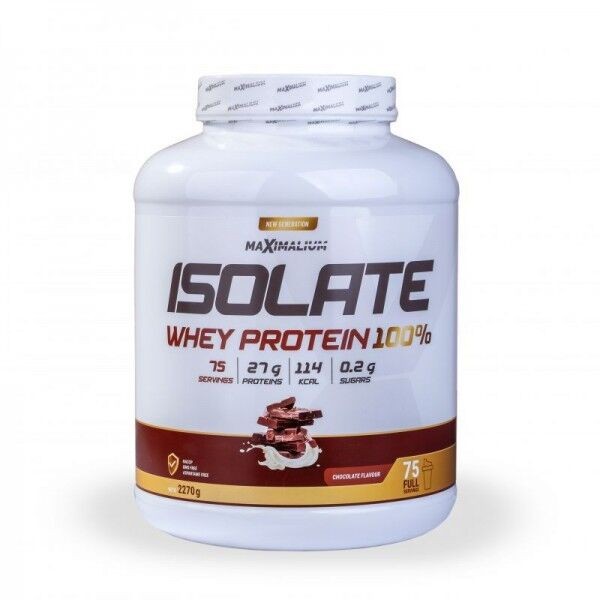 Maximalium Protein Whey Isolate, Čokolada, 2.270g
