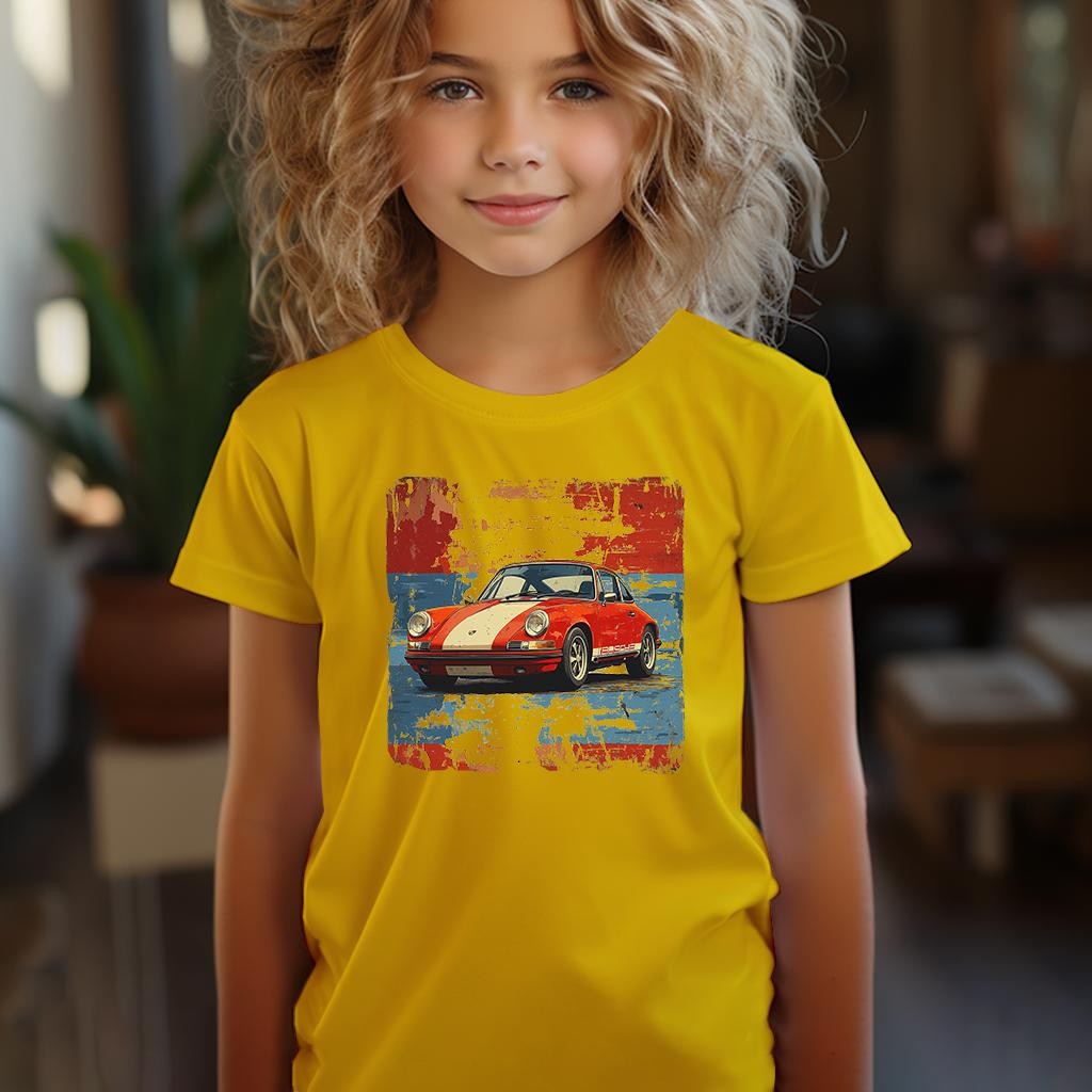 Camiseta Majica sa štampanim printom Cam 832, Dečija, Zlatne boje