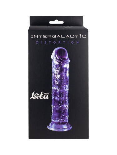 Lola Games Dildo Intergalactic Distortion, 16cm, Ljubičasti