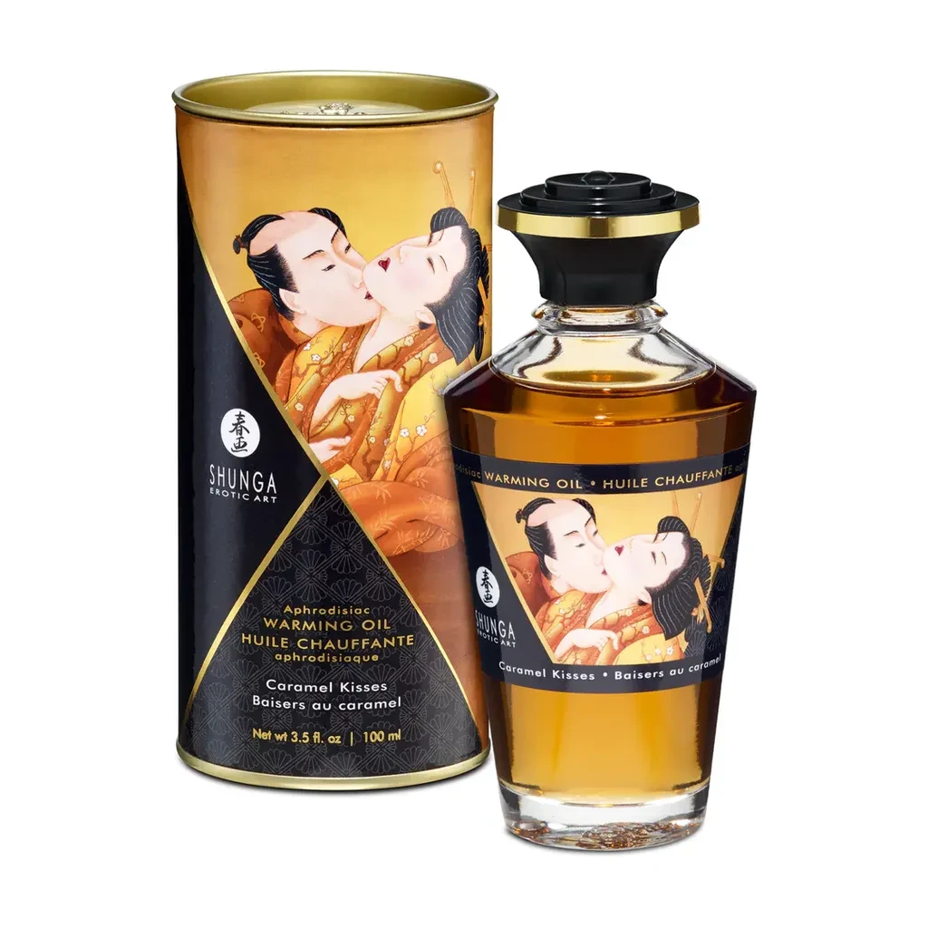 Shunga Jestivo ulje Caramel Kisses, 100ml