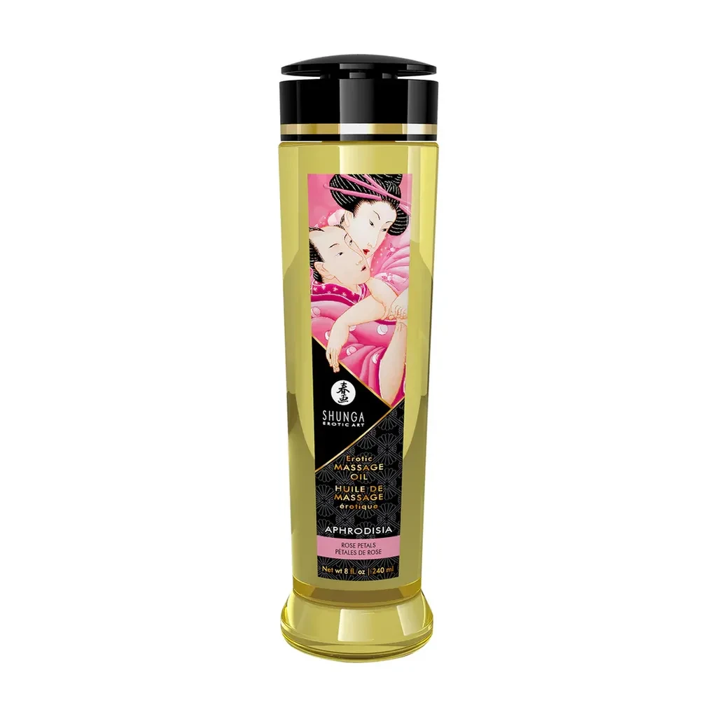 Shunga Erotsko ulje za masažu Rose, 240ml