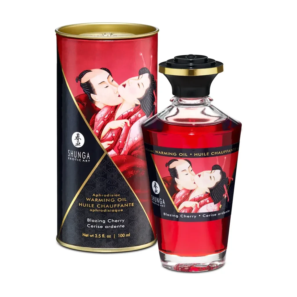 Shunga Jestivo ulje Blazing Cherry, 100ml