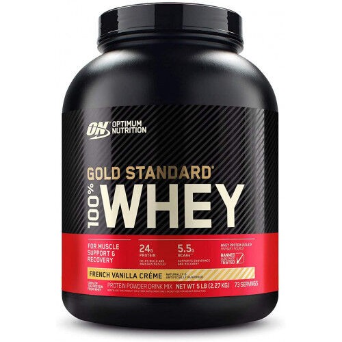 Optimum Nutrition Protein Whey Gold Standard, French Vanila, 2.27 kg