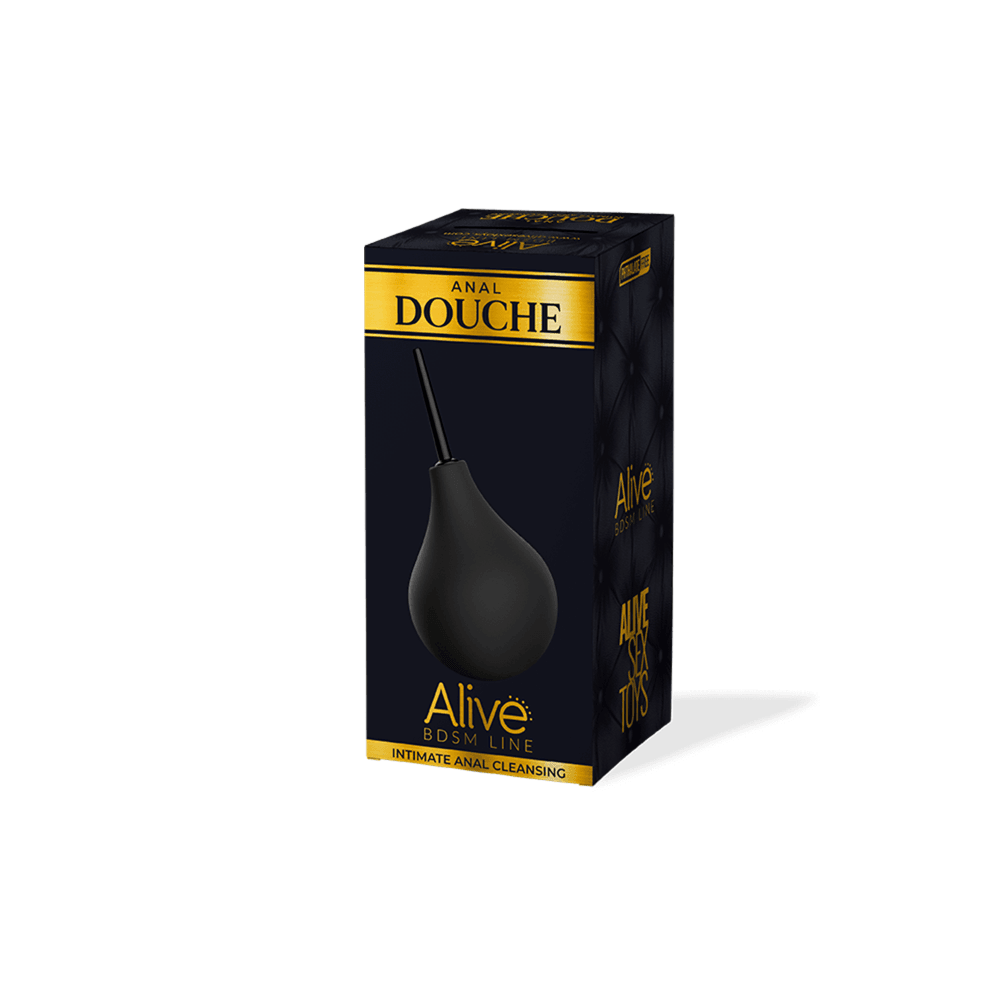 Alive Кlistir Anal Douche S, 13.5cm, Crni