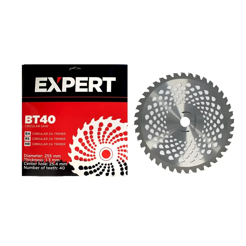 Expert Cirkular za trimer BT40, 40z, 255 x 25.4 x 1.3mm