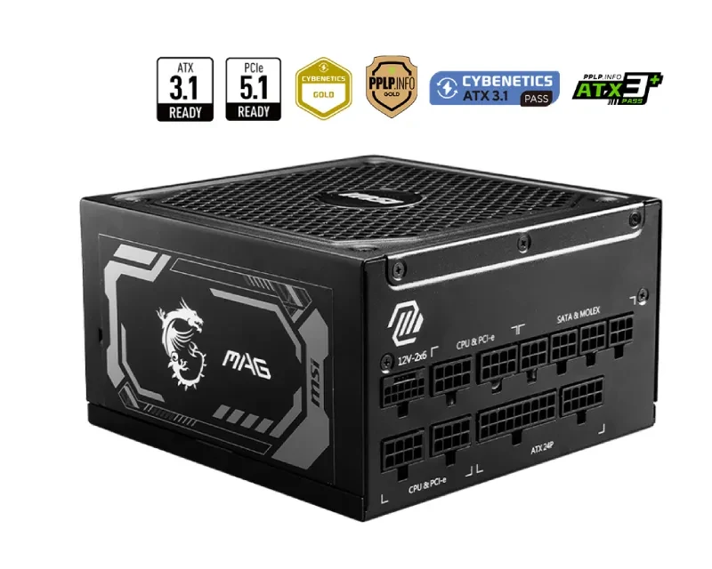 MSI Napajanje MAG A1000GL PCIE5 1000W