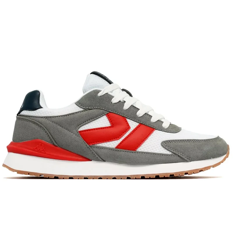 Kappa Muške patike Logo Martin, Sivo-crvene