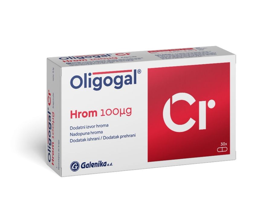 GALENIKA Oligogal-CR kapsule, 100mcg, 30 kapsula