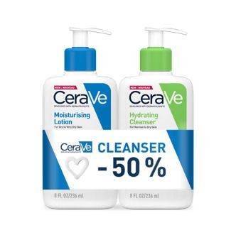 Cerave Hidrantni losion 236ml+emulzija za čišćenje 236ml