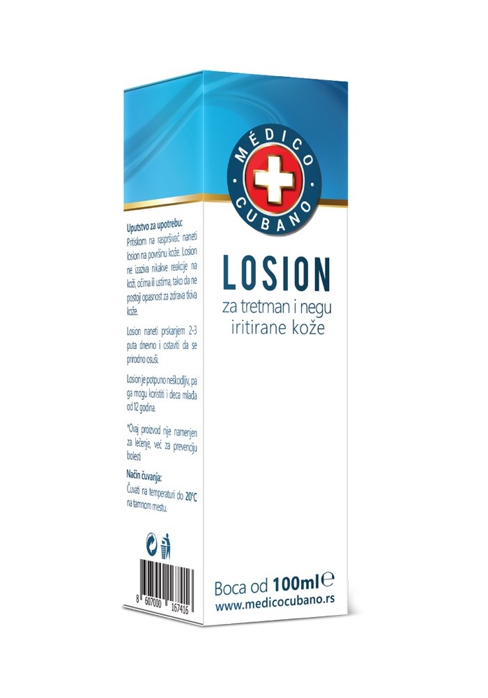 Medico Cubano Medico cubano losion tretman iritirane kože, 100ml