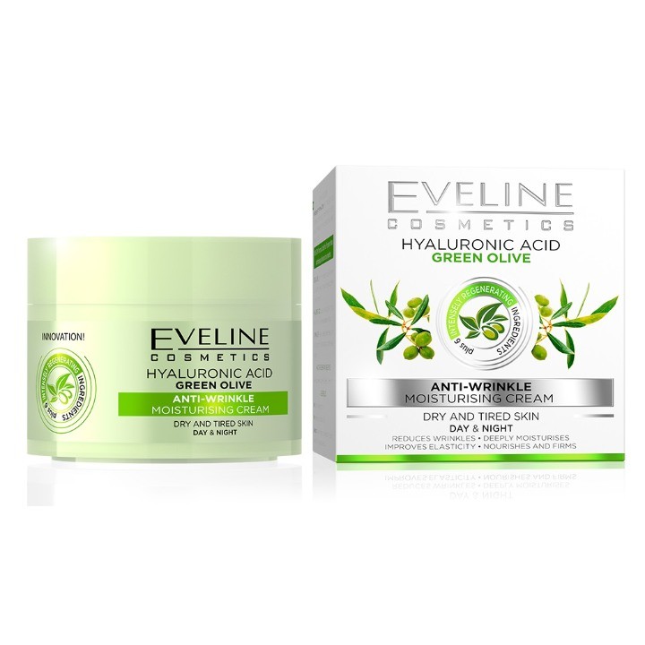 Eveline Cosmetics Green olive dnevna/noćna krema, 50ml