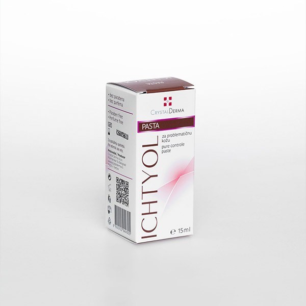 Crystal Derma Ihtyol pasta, 15ml