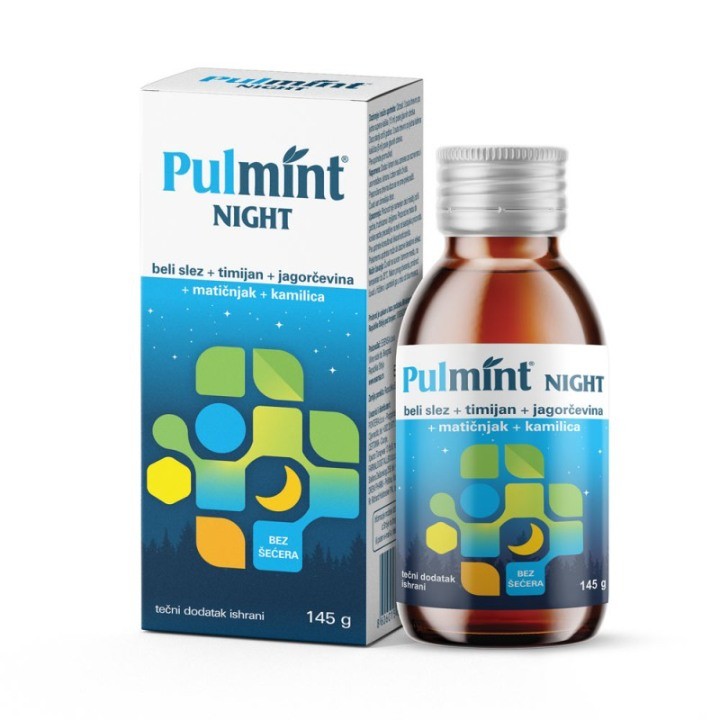 ESENSA Sirup pulmint night, 145g