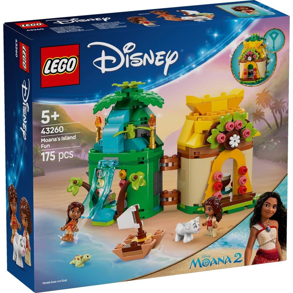LEGO Disney Princess Moanina zabava na ostrvu 43260