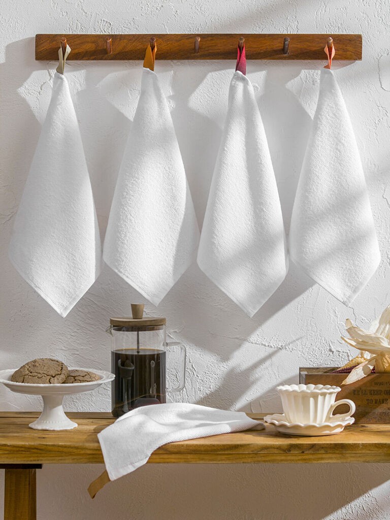 LC Waikiki Krpe za sudove W55915Z8-J5E, 5 komada, Bele