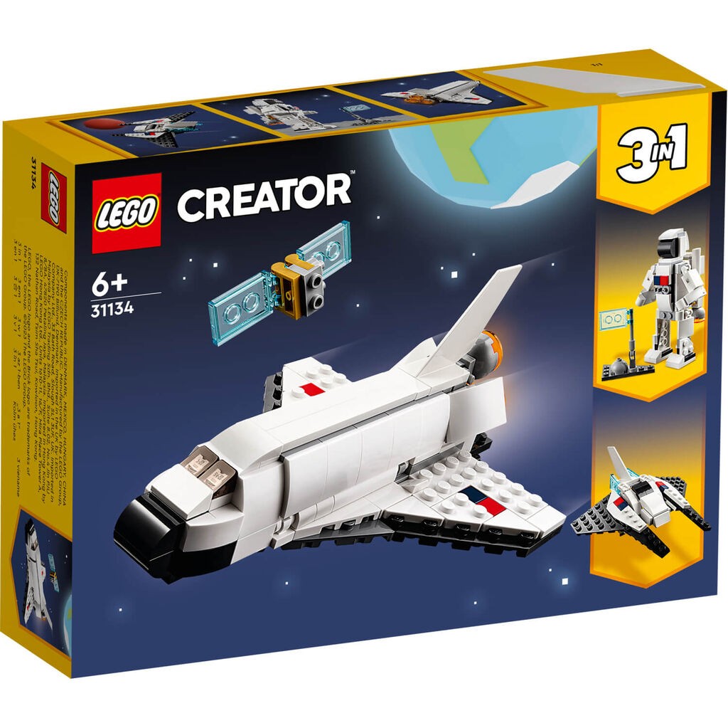 LEGO Creator 3in1 Spejs šatl 31134