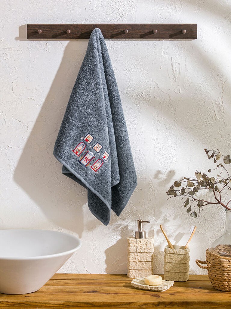 LC Waikiki Peškir za ruke W5HL12Z8-ZXD, 50x80 cm, Plavi