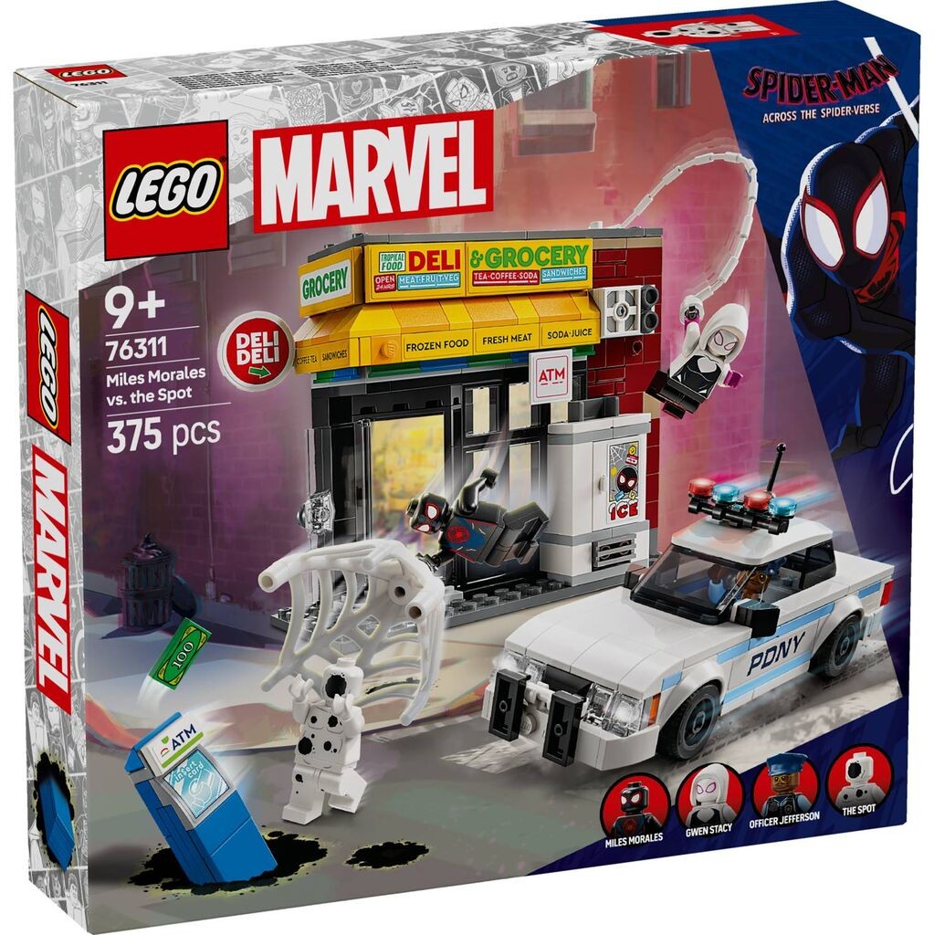 LEGO Marvel Spajder-verzum: Majls Morales protiv Mrlje 76311
