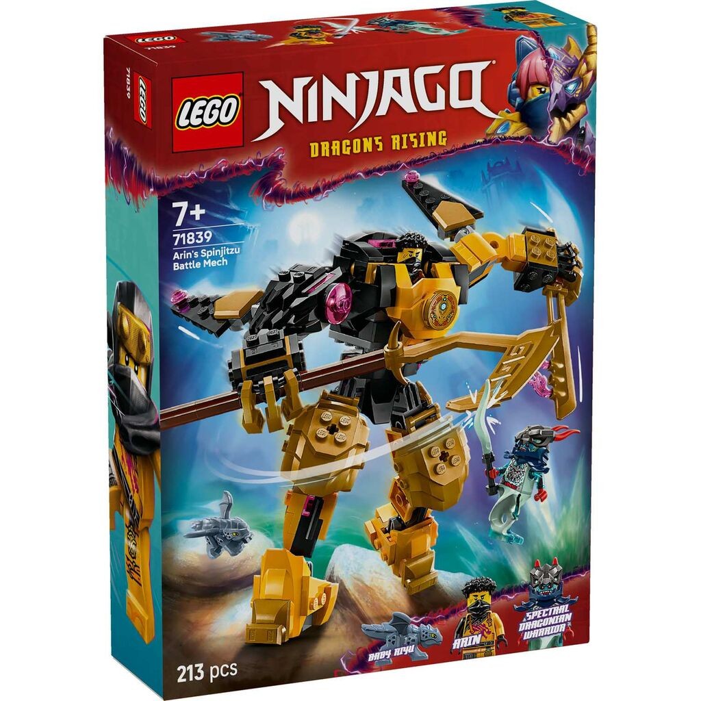 Igračka Lego kocke Ninjago Arin'S Spinjitzu Battle Mech 7+