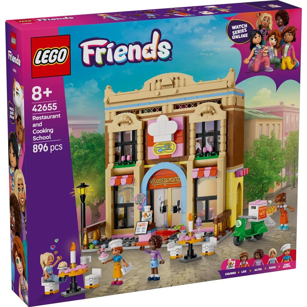 LEGO Friends Restoran i škola za kuvanje 42655