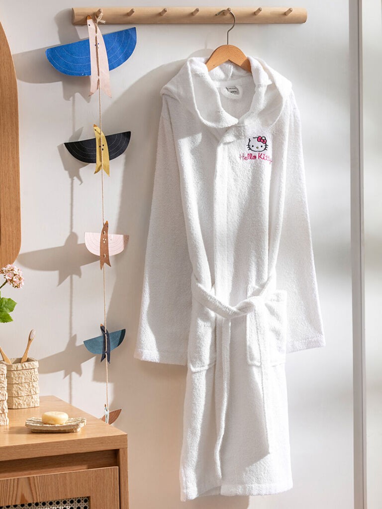 LC Waikiki Bade mantil za devojčice W5EV92Z4-J5E, Beli