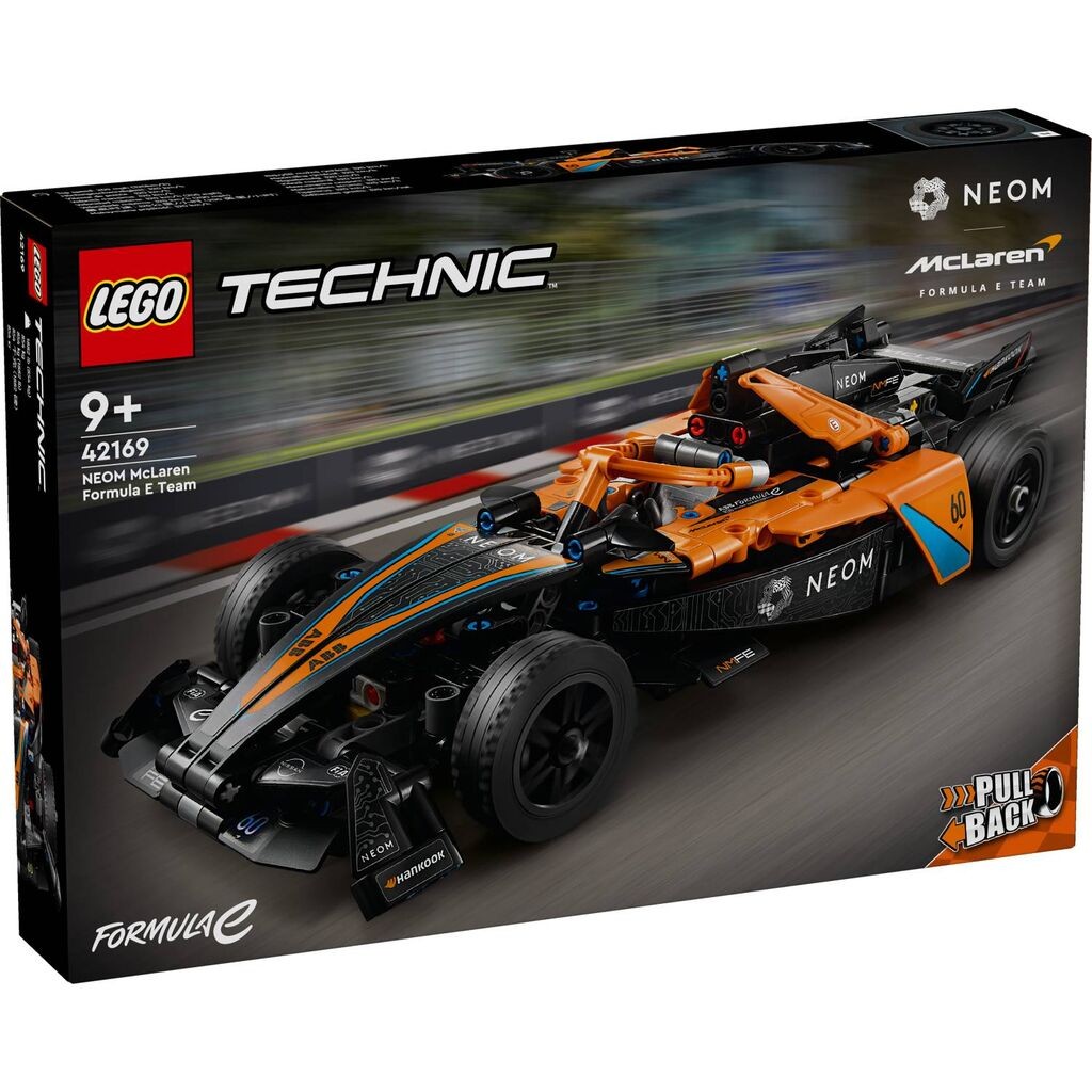 LEGO Technic Neom McLaren Formula E trkački automobil 42169