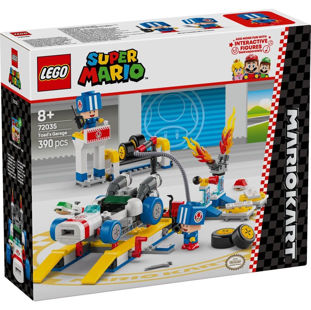 LEGO Super Mario Kart Toudova garaža 72035