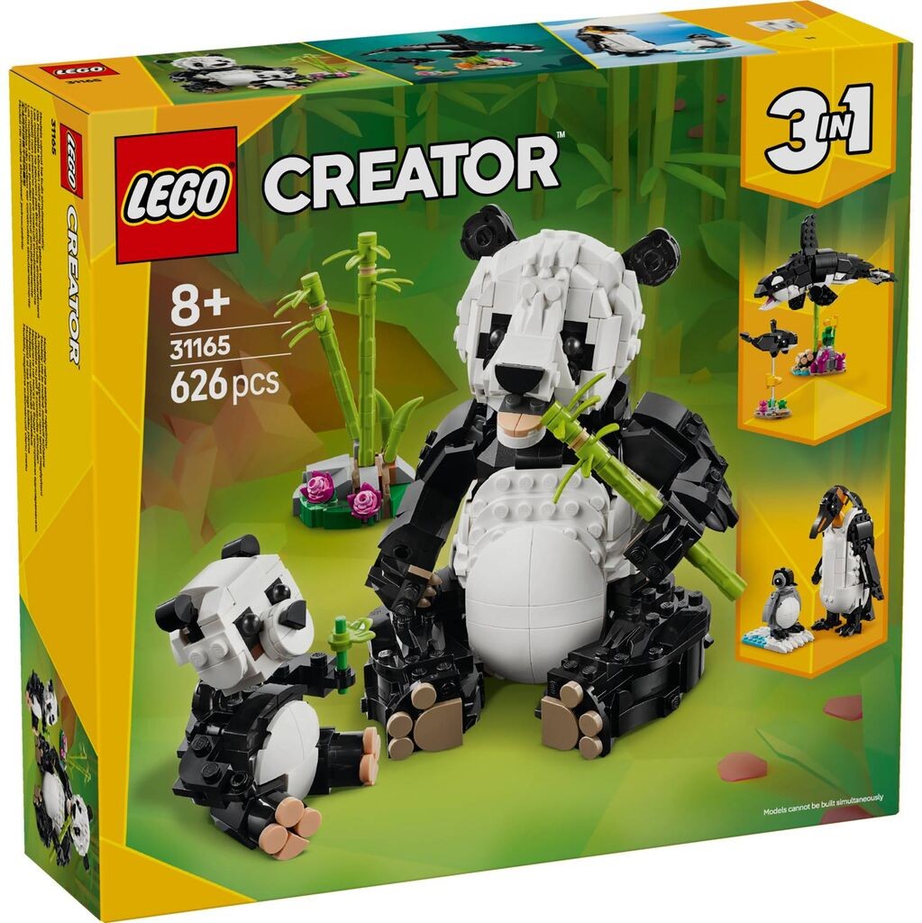 LEGO Creator Divlje životinje: Porodica panda 31165