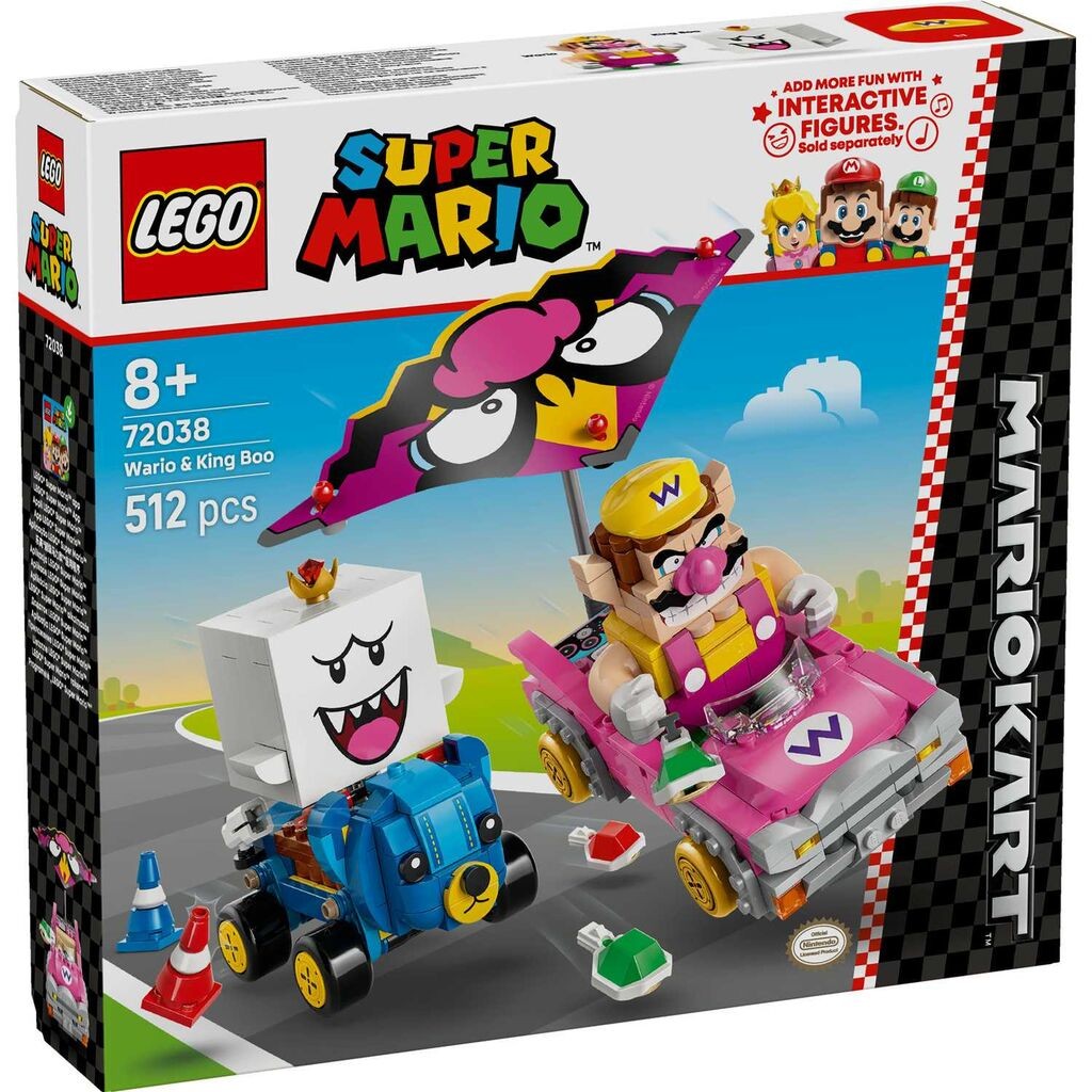 Lego igračka Mario Kart – Vario i kralj Bu