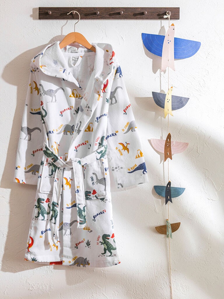 LC Waikiki Bade mantil za dečake W5EV90Z4-J5E, Beli